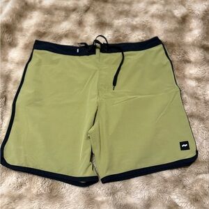 Stylish green Men's Swim Board Shorts